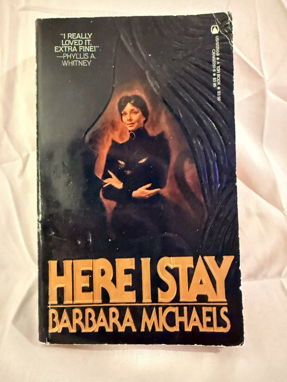 Here I Stay by Barbara Michaels - Vintage (1983) Paperback